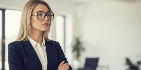 Portrait arm business businesswoman businessperson with happiness woman office job career ceo pride crossed smile female face goggles elderly confident entrepreneur people alone senior person men