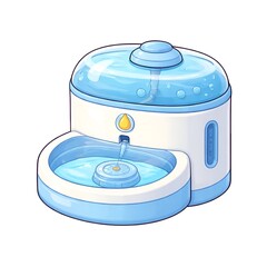 electric kettle on the water