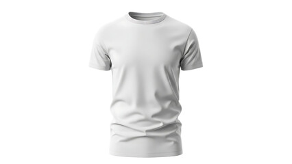 a white short sleeved shirt on a black background with mesh panels on the sides and shoulders visible