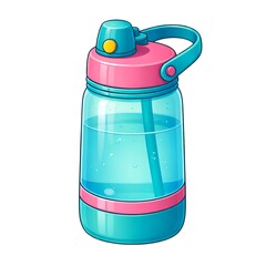 electric kettle isolated on white