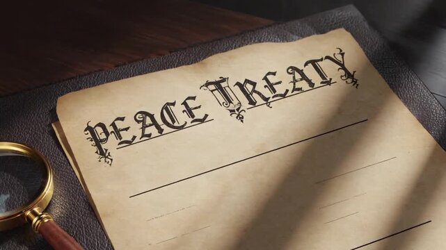Peace treaty.