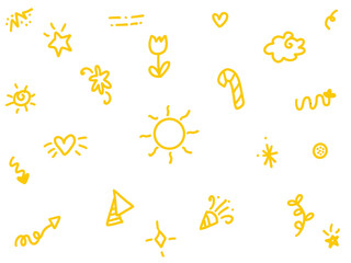 Colorful Doodles Pattern