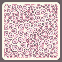 Layered paper cut Flowers. Paper cut out design. Shadow box style. 3D design.	