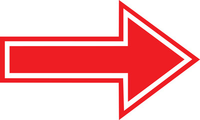 red arrow sign