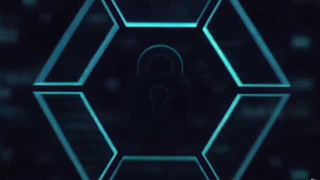 4K UHD 3D animation illustrating the blockchain data transaction process, featuring an abstract cryptocurrency network grid that conveys global cybersecurity and digital business concepts.