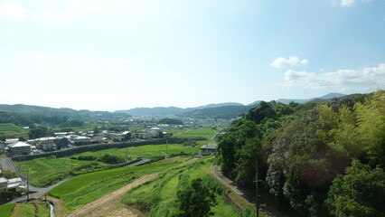 日本の田舎の風景