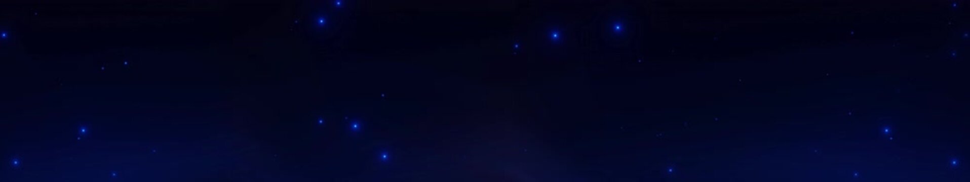 slow motion blue particles background | widescreen | looped animation