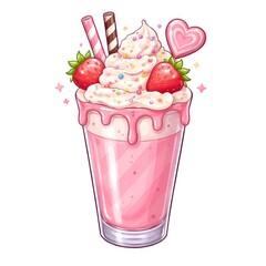 strawberry ice cream