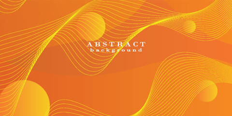 Abstract background with bright orange gradient waves. Simple background design with abstract geometric patterns. simple background. modern design.