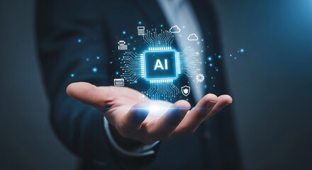 Artificial intelligence in human hand for future technology