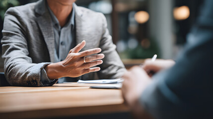 Professional Business Meeting and Discussion