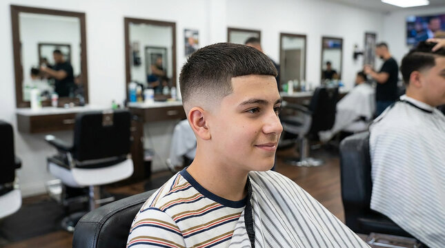 fade haircut 