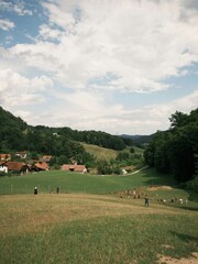 Jelenov Greben Deer Farm in Slovenia 