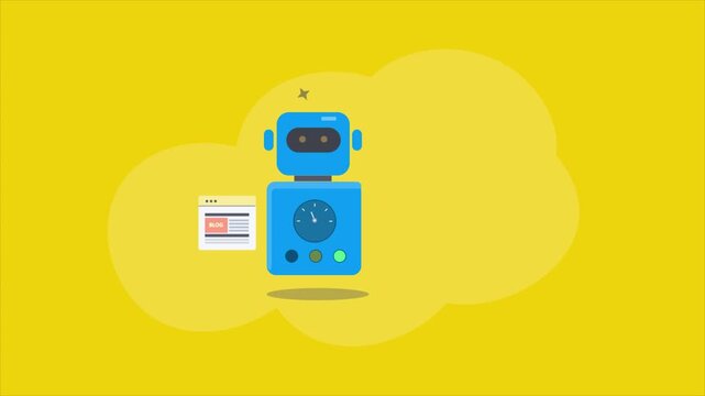 Content repurpose platform, AI bot systematically using meter and indicator, transform blogpost into scalable video, email message and infographic.