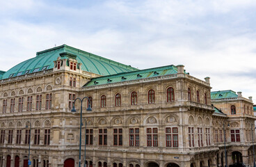 Obraz premium Vienna State Opera Historic Architecture Exterior