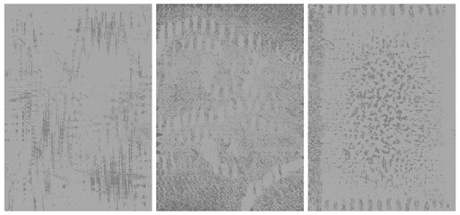 Fototapeta premium Rough Grunge Texture Backgrounds with Grainy Surfaces in Gray Tones