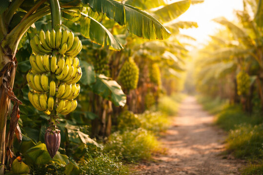 banana plantations
