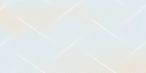 Premium background design with white line pattern (texture) in luxury pastel colour. Abstract horizontal vector template for business banner, formal backdrop,