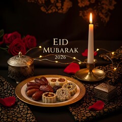 Eid 2026 Modern Greeting Backgrounds