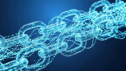 Digital Blockchain Chain Data Network