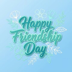 Obraz premium Celebrating friendship day