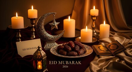 Eid 2026 Modern Greeting Backgrounds