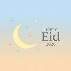 Eid 2026 Modern Greeting Backgrounds