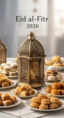 Eid 2026 Modern Greeting Backgrounds