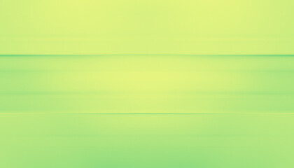 Fototapeta premium Abstract Light Green Yellow Gradient Background with Horizontal Stripes