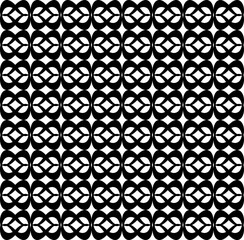 Obraz premium Minimalist Black Chain Link Pattern