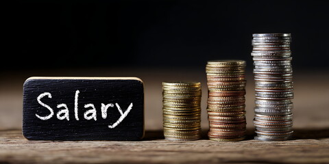 a salary growth concept