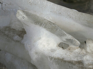 Drift ice on the Elbe in January © Klaus Schulz
