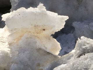 Drift ice on the Elbe in January © Klaus Schulz