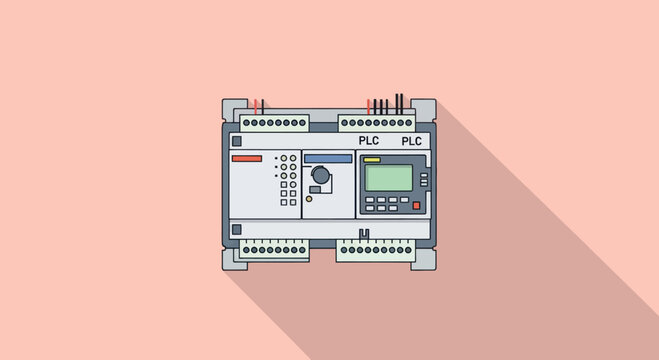 Modern PLC device for industrial automation
