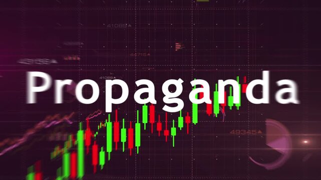 Fake news diagrams charts and graphs seamless loopable analysis concept