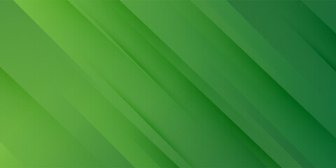 Obraz premium Abstract green wavy background. Vector modern background arts green