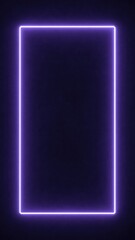 Neon glow rectangle wallpaper for mobile