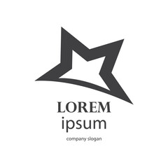 successful victory star logo design