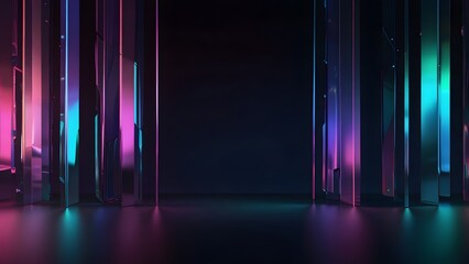 Abstract Light Stage Background,