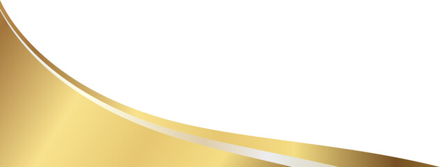 Luxury Gold Abstract Wave Background Design