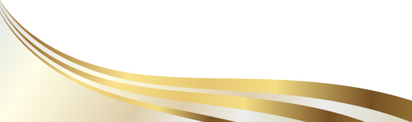 Obraz premium Luxury Gold Abstract Wave Background Design