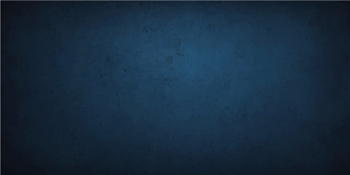 Empty dark blue grunge background with a vintage textured wall pattern and dirty concrete surface design for a blank chalkboard backdrop