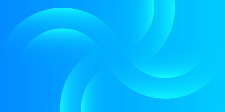 Abstract background blue with dynamic circle shape elements. Trendy and modern geometric gradient background. Vector Illustration