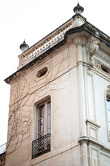 Fototapeta premium Architectural details of The Palacete Albors, Modernist Style House in Alcoy city, Alicante
