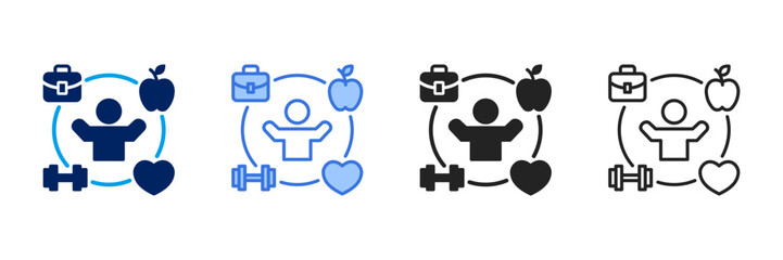 Lifestyle Icon Set Different Style Collection. 