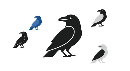 Obraz premium Stylized birds