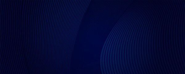 Premium background design with diagonal dark blue line pattern. Vector horizontal template for digital lux business banner, contemporary formal invitation, luxury voucher, prestigious gift certificate