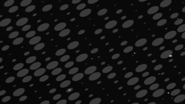 Dark Hex Pattern Technology Background