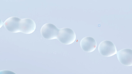 Digital Science Background featuring Genetic Sequencing and Molecular Structures