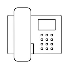 Smart Home Device Outline Icon On Transparent Background
